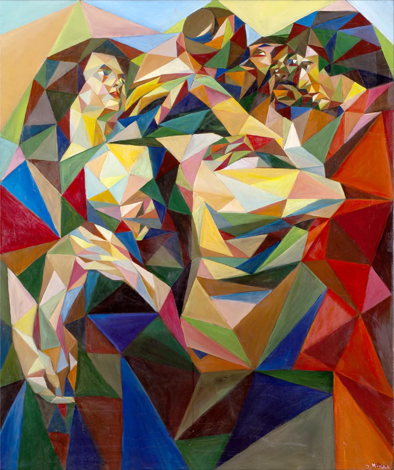 Трансформация Рубенса в кубизме