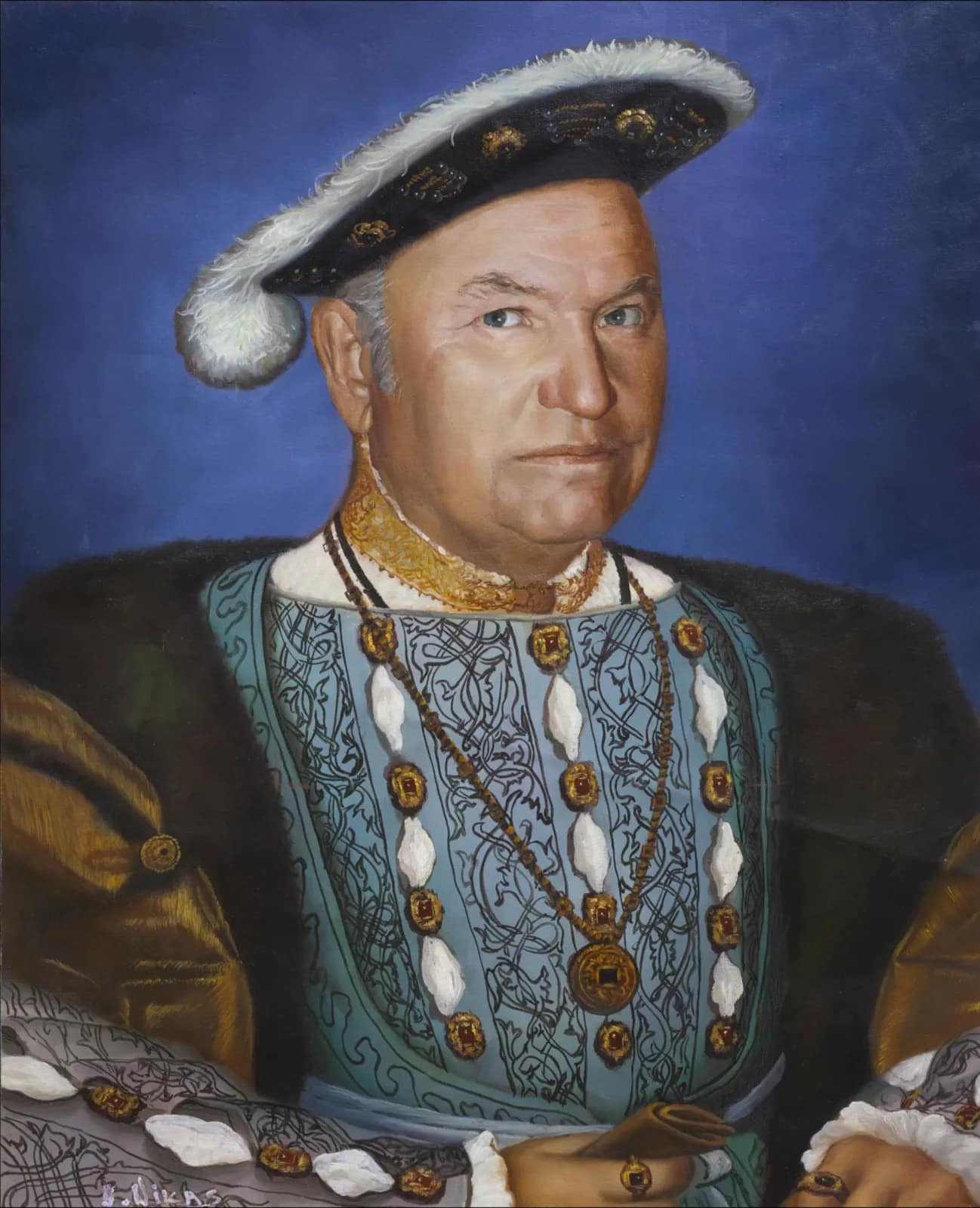 Портрет Юрия Михайловича Лужкова