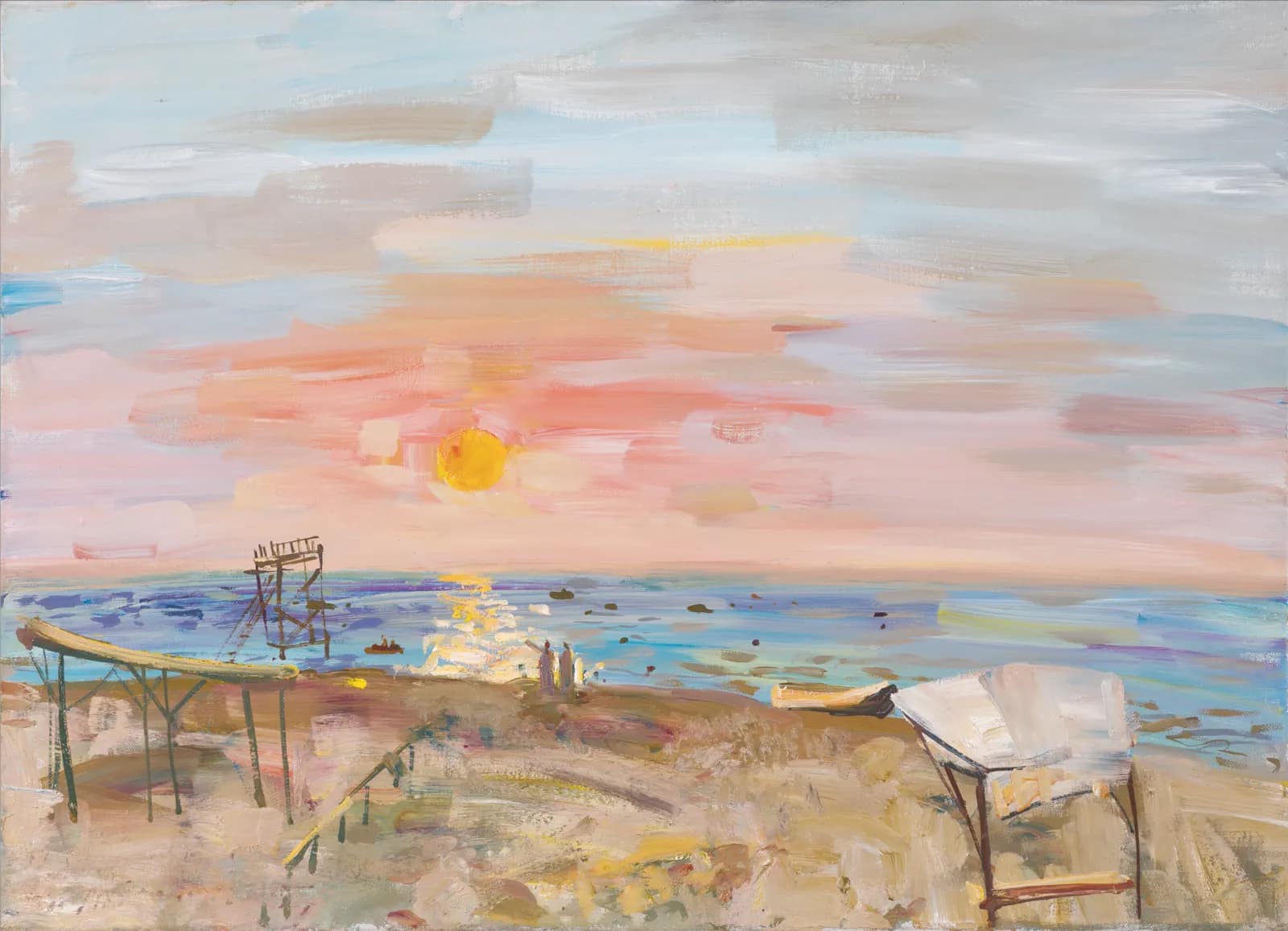 Этюд Вечер на море