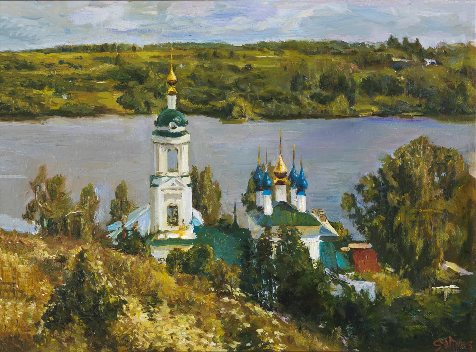 Этюд Вечерний плёс