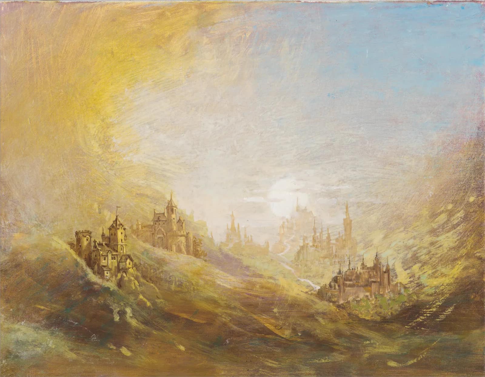 Этюд Горный мираж