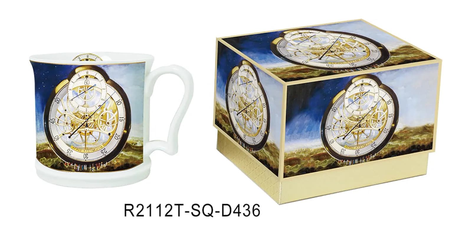 Чашка «Магические часы»